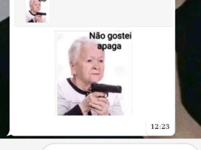 Não gostei apaga