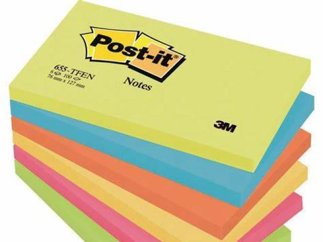 Post Its.