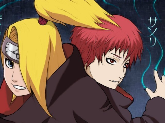 Deidara e Sasori