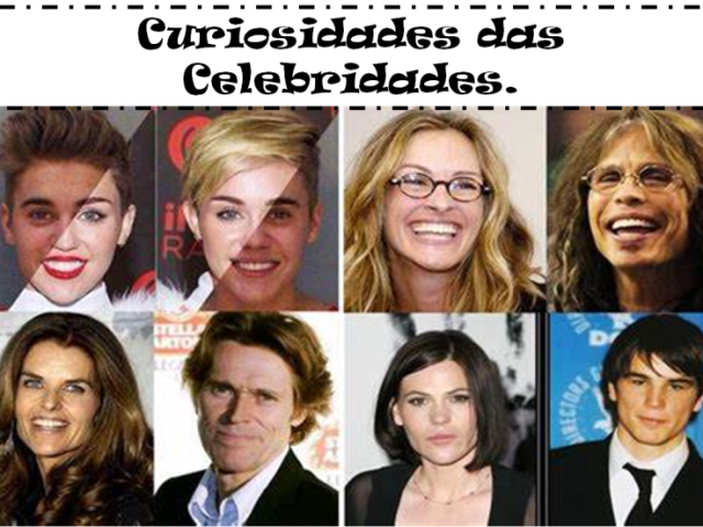 Será que conhecemos mesmo as celebridades?