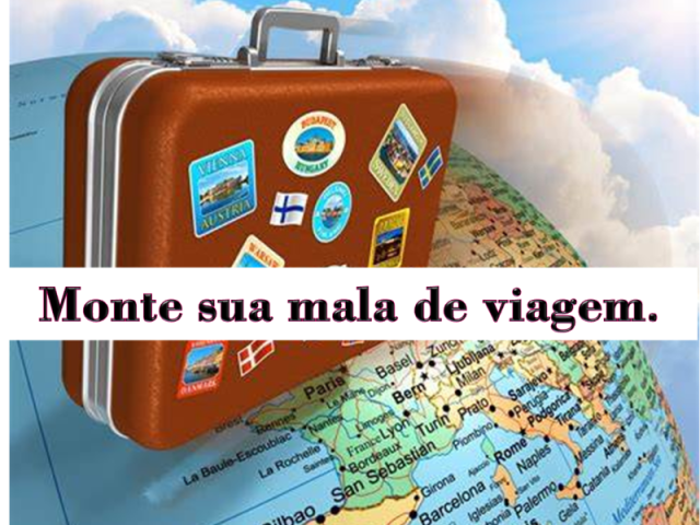 Monte sua viagem e descubra qual deve ser o seu destino!