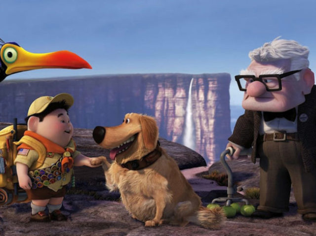 Up russell pixar gay