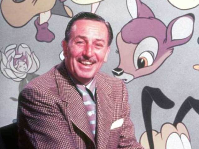 Walt Disney.