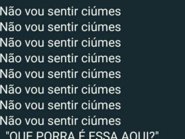 Ah mais se vc encoixtar nela eu te arranco um braço mermão ela e MINHAAA
