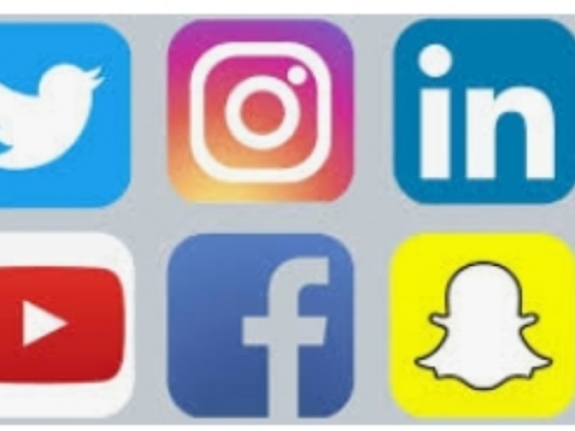 Nas redes sociais