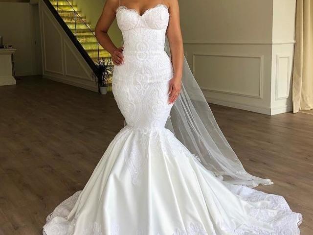 um lindo vestido sereia 🧜♀️