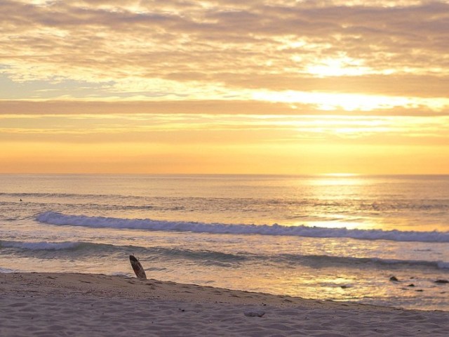 Passear na praia