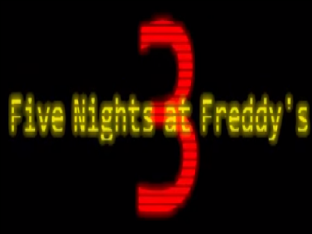 Five Nights At Freddy´s 3