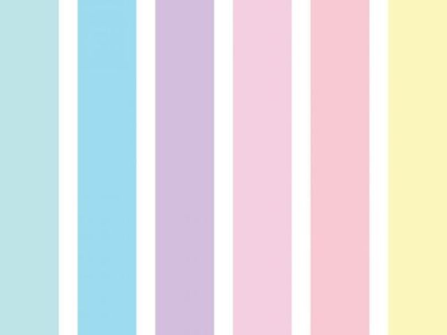 cores pastéis
