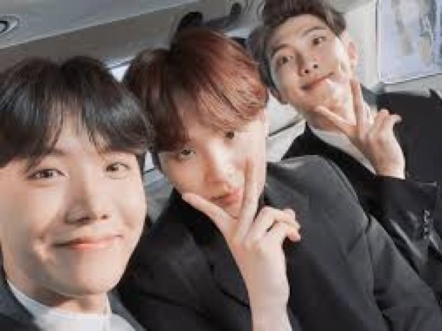 Jhope ,Suga e RM