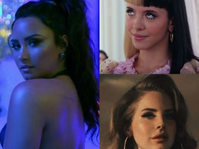 Demi Lovato, Melanie Martinez e Lana Del Rey