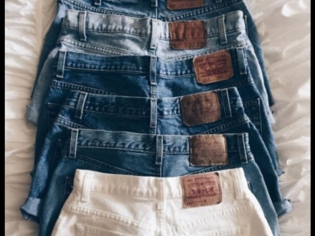 Calção jeans!