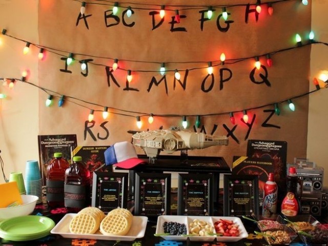 Festa de Stranger Things