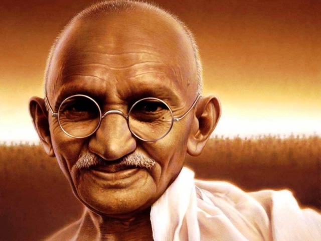 Gandhi.