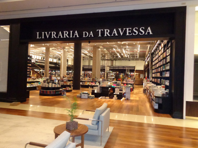 Eu amo a Livraria da Travessa.