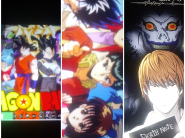 Dragon ball,Yuyu Hakusho e Death Note