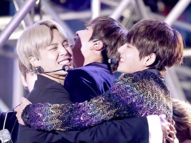 Jin , Ji-Min e Tae