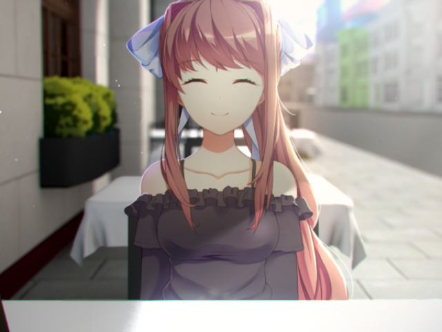 I LOVE YOU MONIKA