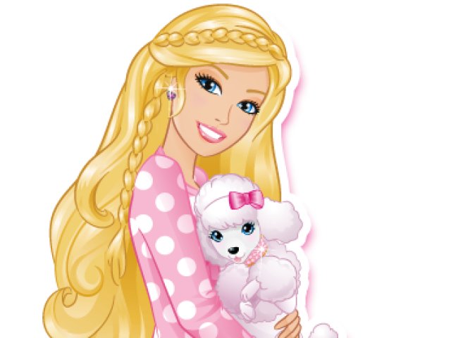 Que personagem você mais gosta da Barbie ou da Barbie ou do cachorrinho