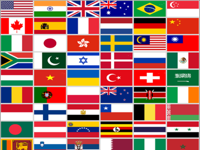 Você conhece as bandeiras ao redor do mundo?
