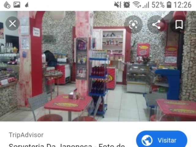 Que tal a sorveteria nova que abriu na cidade?