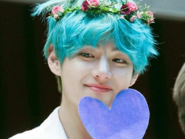 Taehyung que gosta de crianças