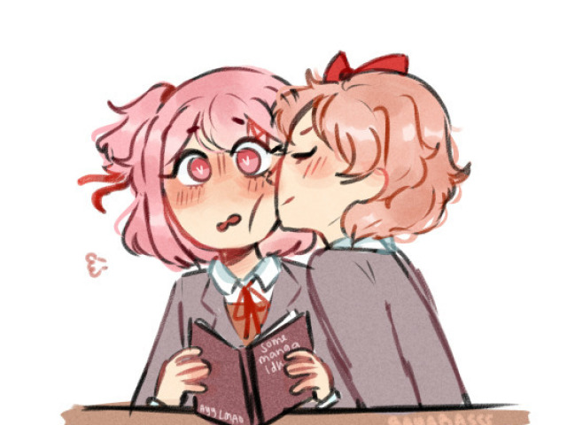 Natsuki X Sayori ღゝ◡╹)ノ♡