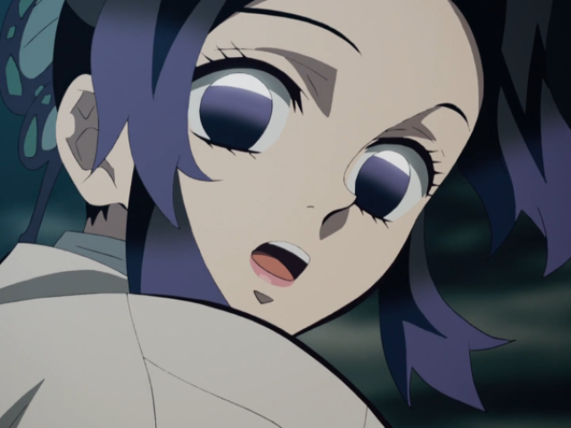 Shinobu ficou interessada em você, mas não passou disso.