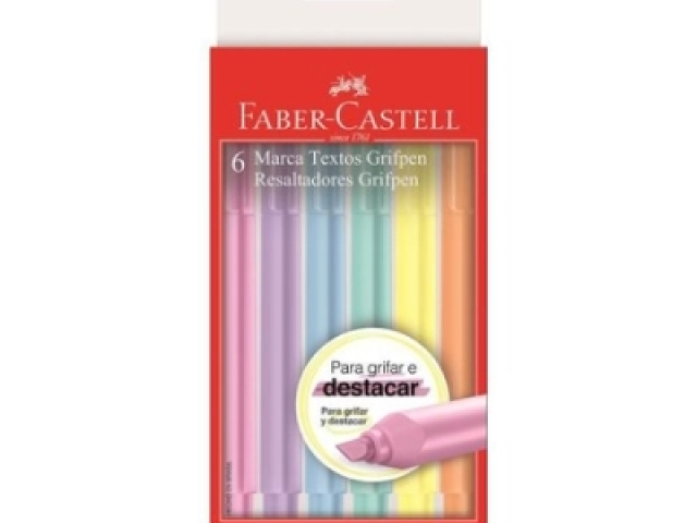 Esse da Faber Castell com cores pasteis