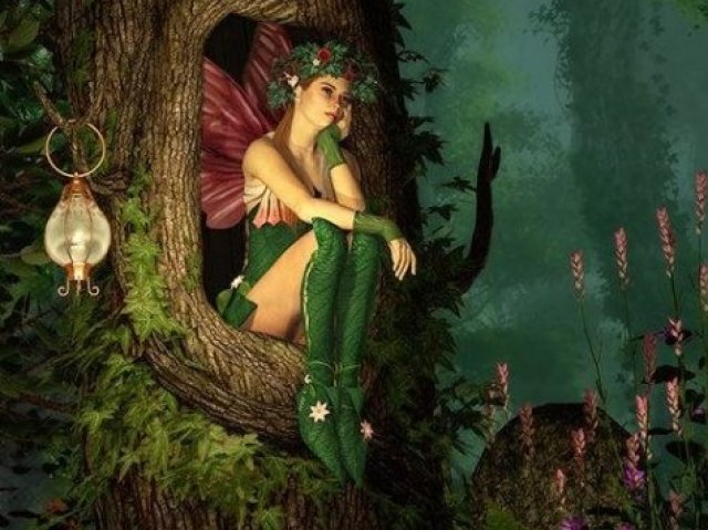 Fada da natureza!