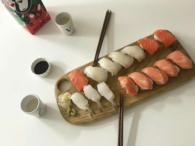 Algo simples e gostoso está de bom tamanho sou preguiça mesmo!🍣