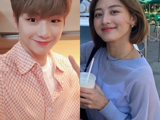 Daniel (Wanna one) e Jihyo (Twice)
(Ainda estão juntos)