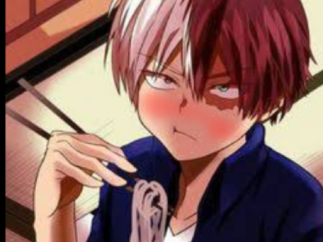 "Vamos Todoroki? "
Vai com Todoroki, fala tímida.