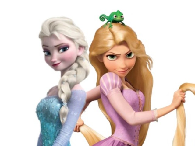 Rapunzel e Elsa