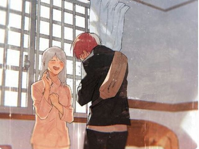 Shoto decide viver junto com sua mãe.