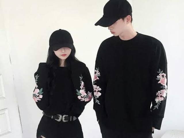 Casal bem dark!