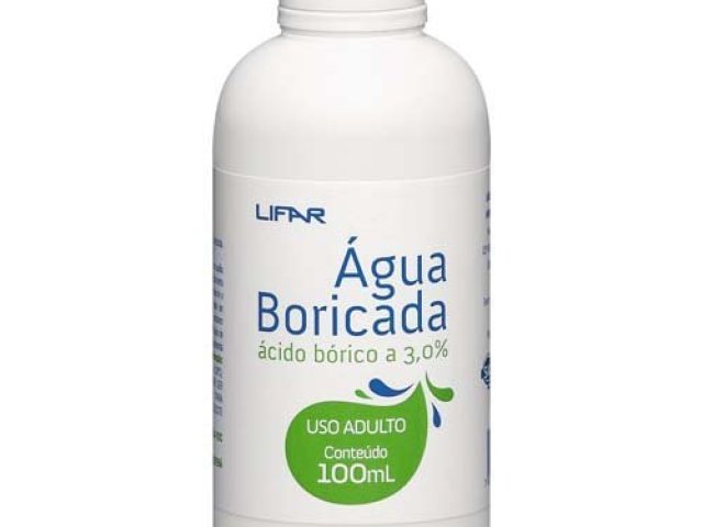 Água Boricada