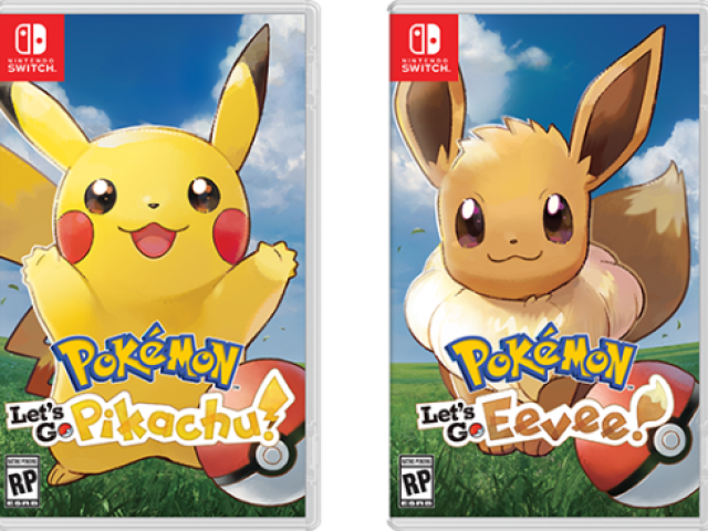 Pokémon Let's Go Pikachu/Eevee