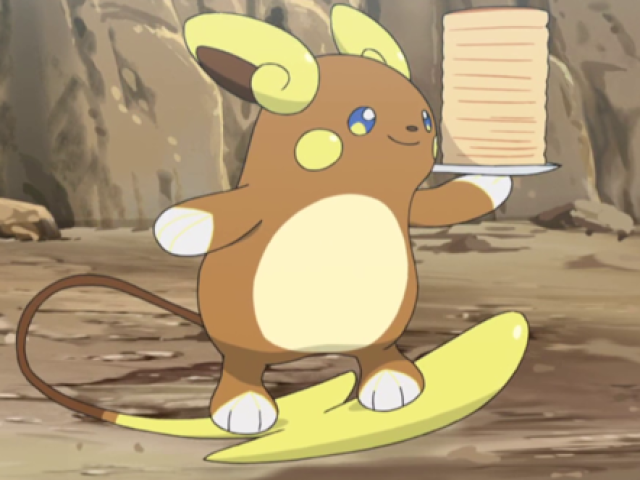 Você seria o Raichu (Alola Form)