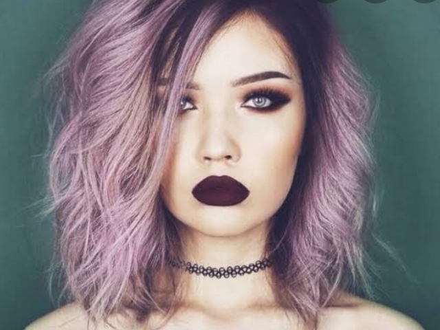 Roxo e preto minha cor favorita