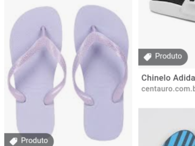 Não prefiro chinelo