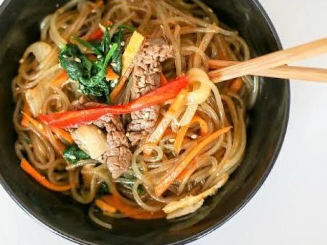 Carne é Japchae