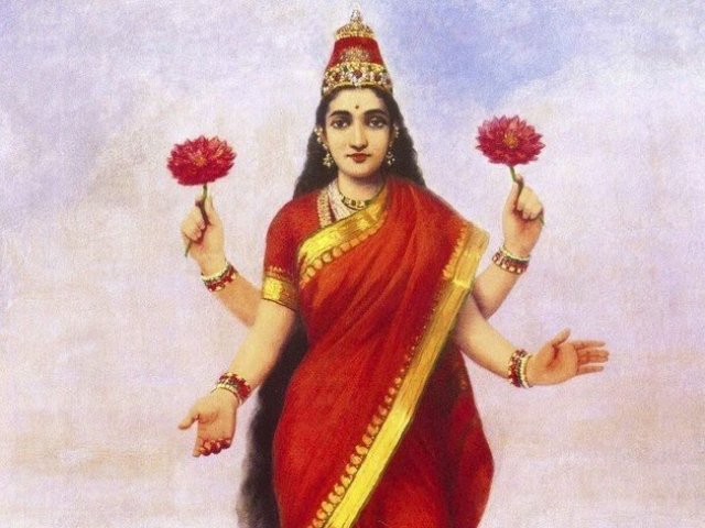 Lakshmi - Deusa do dinheiro e da riqueza