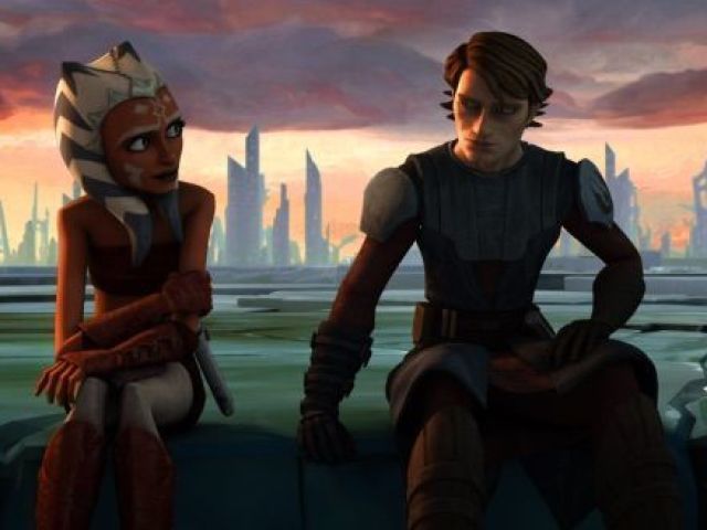 Ahsoka criança em conhecimento