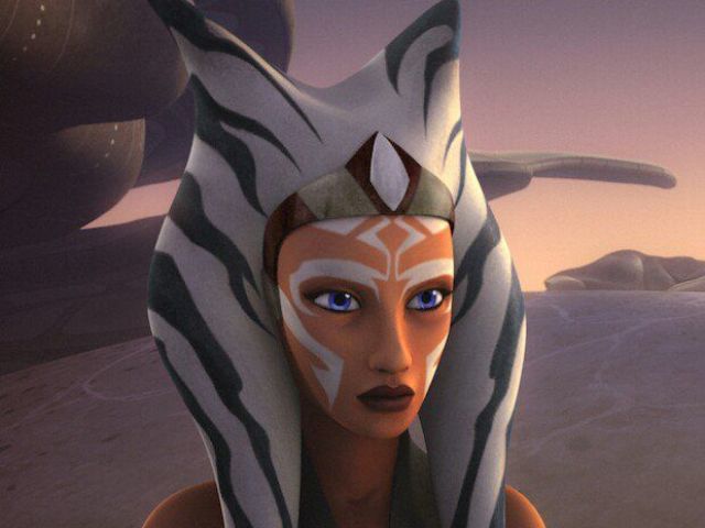Ahsoka adulta em conhecimento