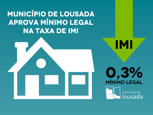 Baixar IMI para o mínimo legal