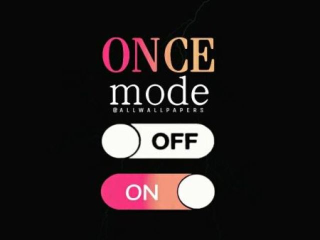 ONCE!!