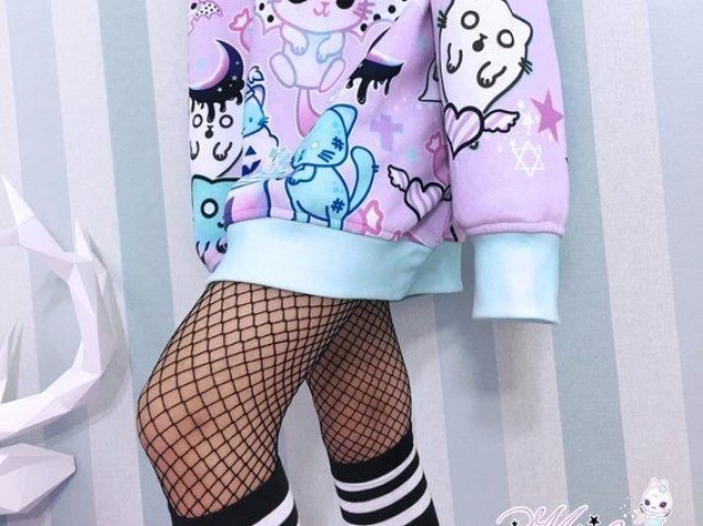 Roupa kawaii+gotica