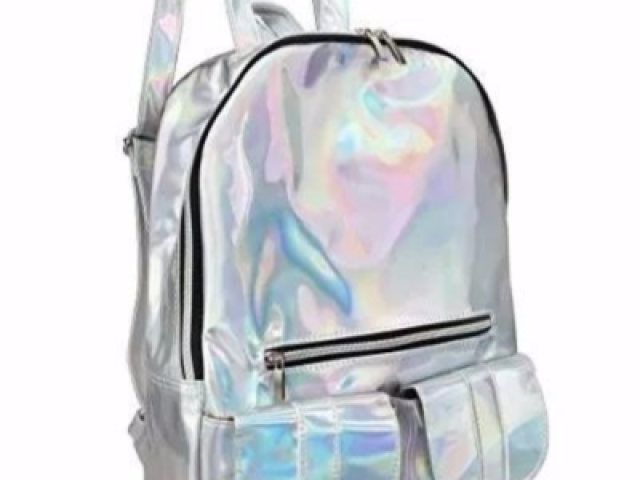 Mochila holográfica🖤