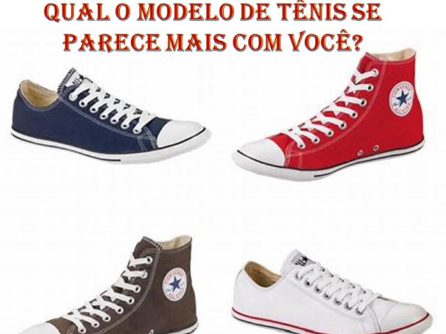 Qual modelo de tênis foi feito para você?